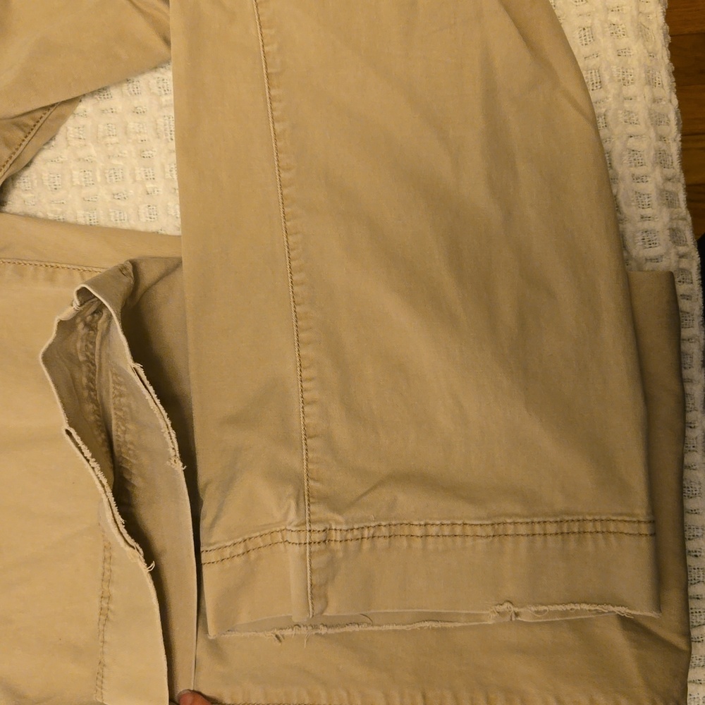 Mossimo Supply Co khaki pants juniors 13 - Picture 4 of 4